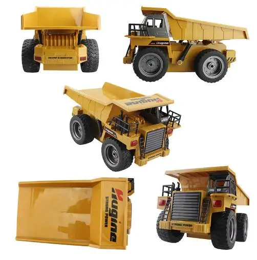 Самосвал из сплава с дистанционным управлением наклонная тележка 2 4G 4WD