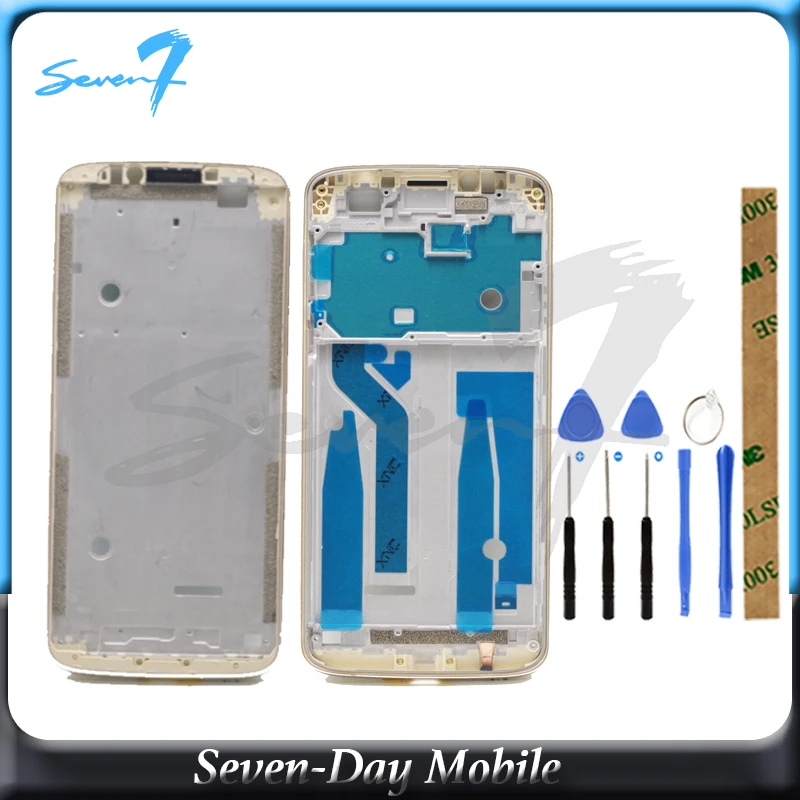 

L3200 New Good Quality Front Housing without LCD Display Frame For Motorola Moto E5 Plus Middle Frame