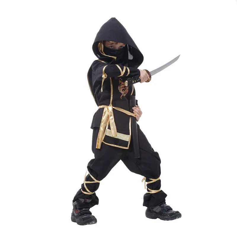 Kids Ninja Costumes Halloween Party Boys Girls Warrior Stealth Children Cosplay Assassin Costume Children s Day