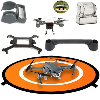 

Spark Accessories Set Fast-Fold Landing Pad ,Propeller Blade Fixed Holders,Gimbal Lens Cap Cover Protector Guard ,Lens Hood