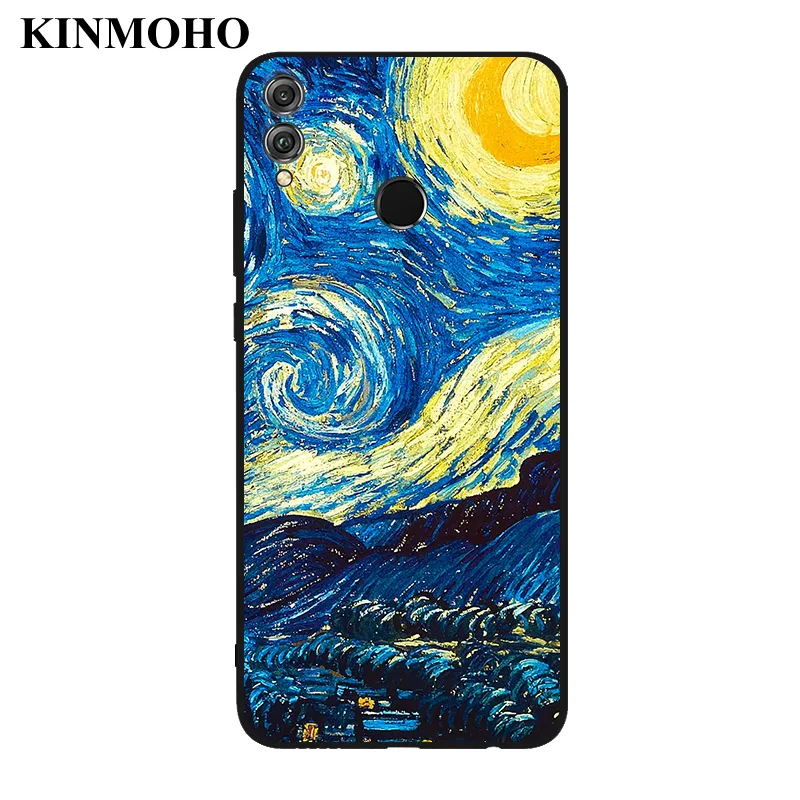 Чехол для телефона Van Gogh Starry Night Honor 9 Lite 8X MAX 10 Huawei P30 P20 Pro Mate 20 X чехол | Мобильные