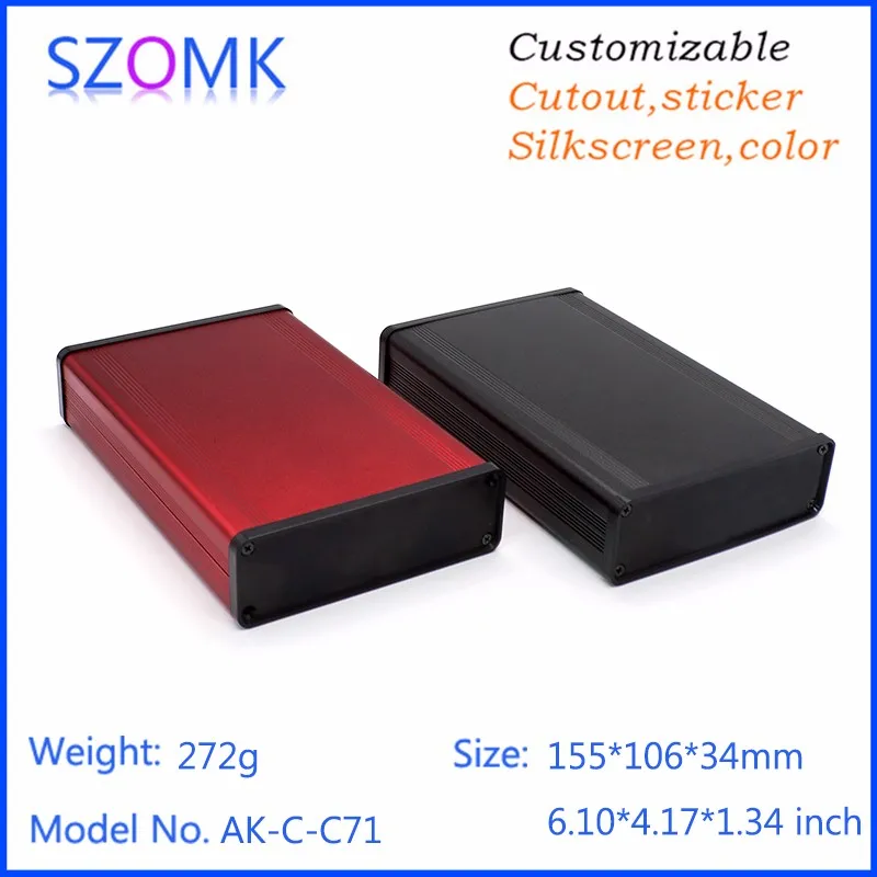 szomk aluminum extrusion case extruded aluminum enclosure aluminum box enclosure electronics (8)