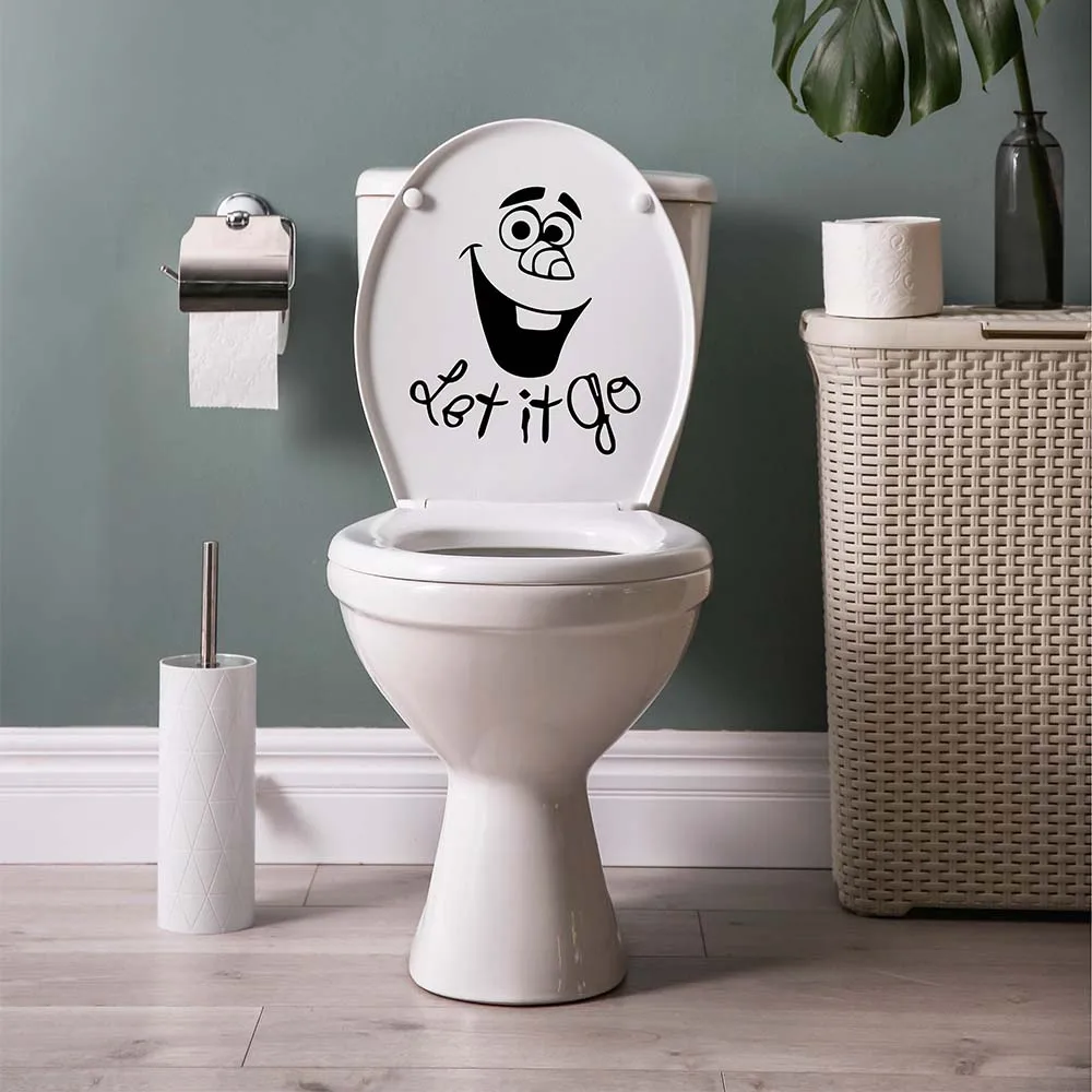 Let it Go Bathroom wall Decals Frozen Wall Decor Vinyl Decal Bathroom Decals Frozen Decals Wall Decor Art 8131Q