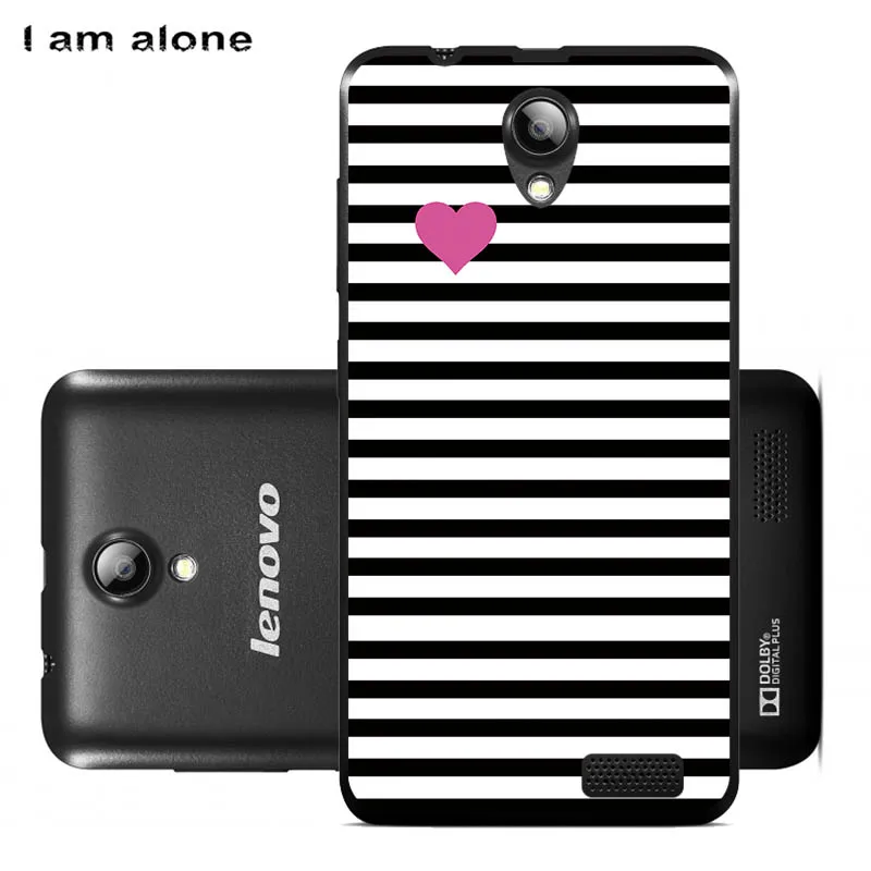 Чехлы для телефонов I am alone для lenovo RocStar A319 4,0 дюймов, мягкий ТПУ мобильный Модный Цветной чехол для lenovo A 319, сумки - Цвет: Soft TPU HH44