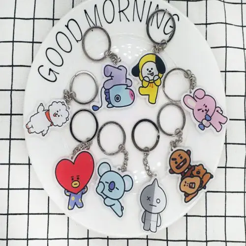 

Cute Acrylic Key Ring Bags Phone Keychain Holiday Party Gift Creative Cartoon