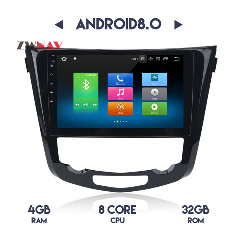 Discount Android 9.0 Car DVD Player GPS Navigation for Nissan X-Trail Qashqail 2014 -2017 Car Video Head Unit Screen 4 Discount Android 9.0 Car DVD Player GPS Navigation for Nissan X-Trail Qashqail 2014 -2017 Car Video Head Unit Screen 4