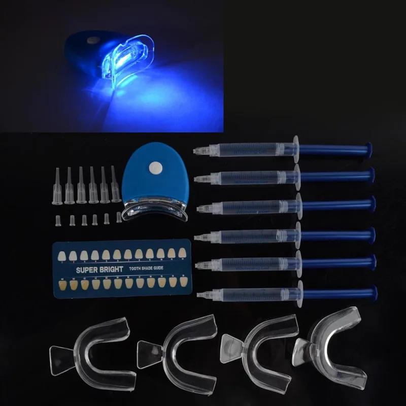 

Home Use Teeth Whitening Kit Oral Hygiene Tooth Whitener Bleaching Teeth White With 44% Carbamide Peroxide Tooth Whitening