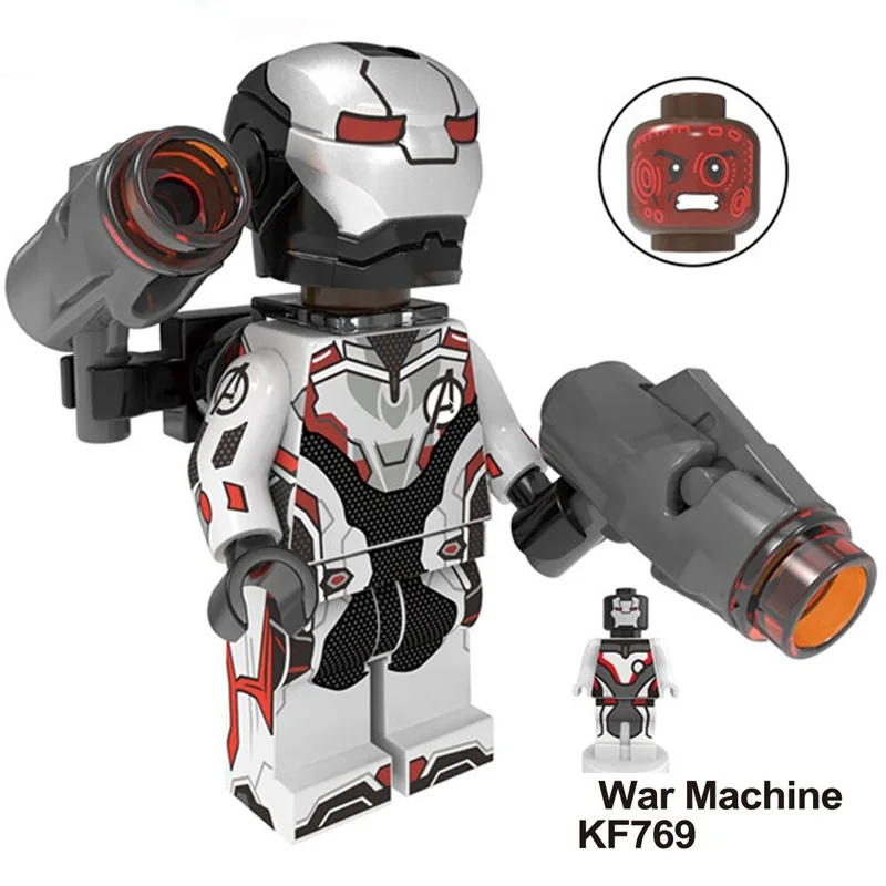 Legoed Marvel строительные блоки Мстители 4 EndGame минифигурный Тор Туманность Халк