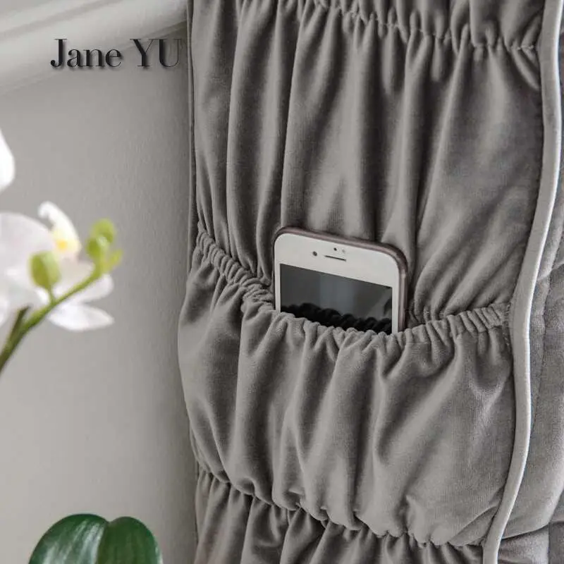 JaneYU All Inclusive Fabric Bedspread Soft Blanket Bed Set Simple Modern European Dust Cover 2.0M 1.8m1.5 Meter Bed Protector