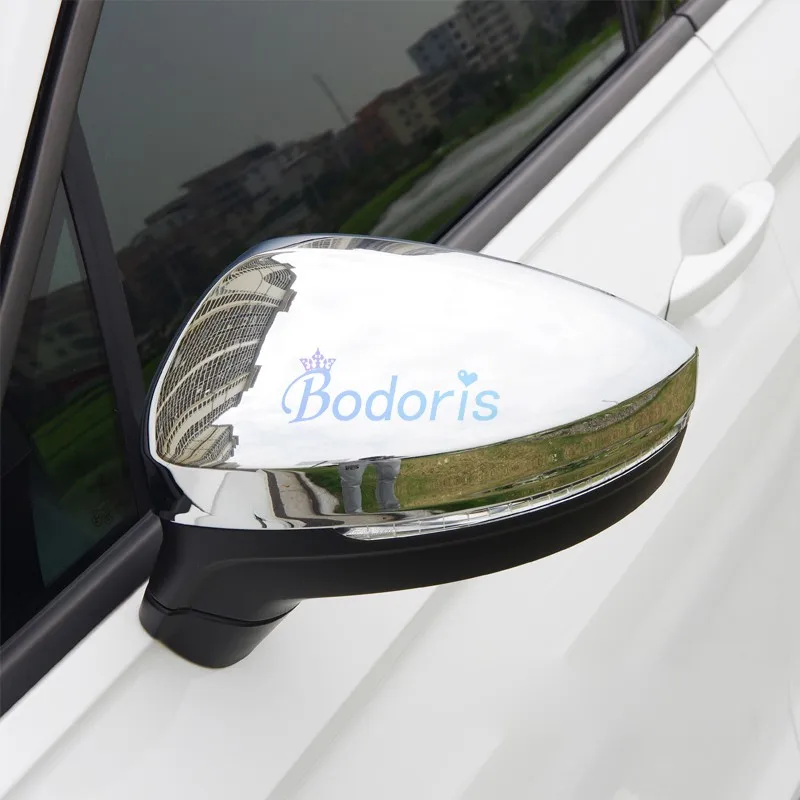 Для Volkswagen VW Tiguan L 2017 2018 хромированный автомобильный Стайлинг накладка на зеркало