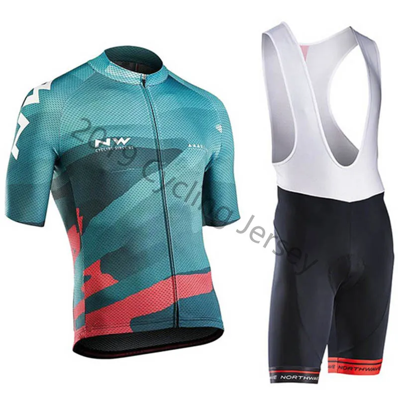 NW Northwave Pro Team 2019 Men Cycling Jersey Sportswear Summer MTB bike clothing Ropa Ciclismo hombre Quick Dry bib shorts set NW Northwave Pro Team 2019 Men Cycling Jersey Sportswear Summer MTB bike clothing Ropa Ciclismo hombre Quick Dry bib shorts set