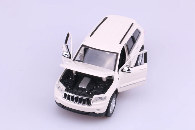 Коллекционная 1:24 Die-Cast Car Modles AlloyAuto передвижной спортивный автомобиль mkd3 JEEP внедорожник Grand Cherokee игрушки для детей