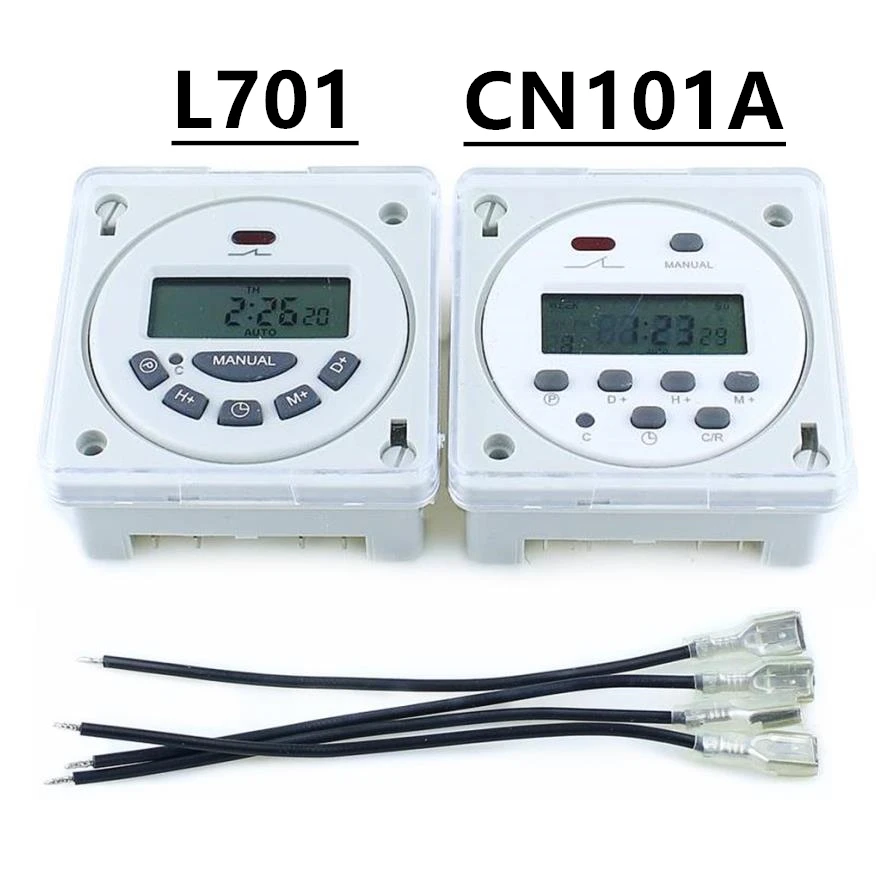 

Hot Selling CN101 LCD time switch Digital Round LCD Power Programmable switch 16A Switch Support 17-times Daily Weekly Program