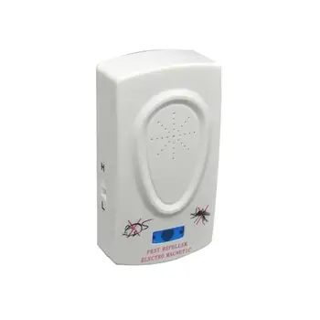 

4PCS Portable LED Ultrasonic Electronic Pest Control Mosquito Repellent Pest Repeller Electro Magnetic for Mouse AU Plug