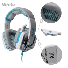 Headphones G8000 Gaming Stereo Sound 2.2M Wired Headphone Noise Reduction with Hidden Microphone for Smartphone Tablet PC
