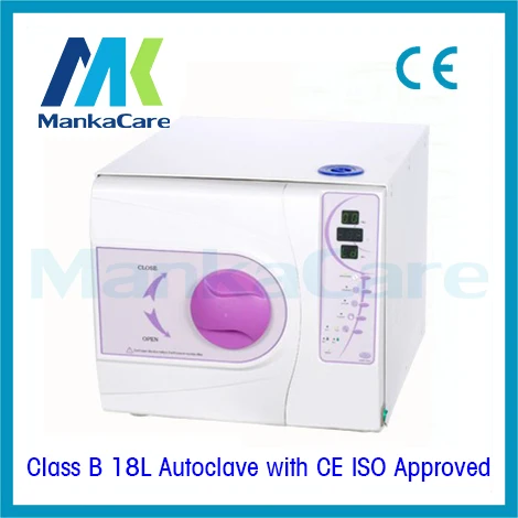 

18 L disinfection cabinet Dental Medical Sterilizer in Purple color Vacuum Steam Dental Autoclave WITHOUT PRINTER Of Class B