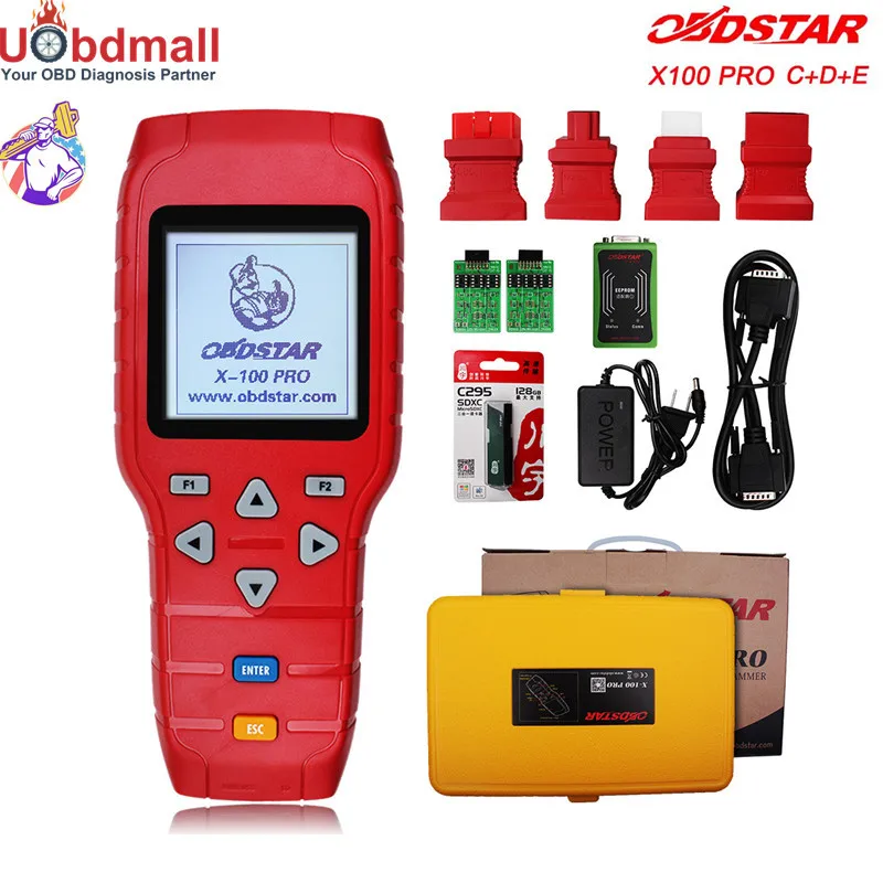Prix pour OBDSTAR X100 PRO X-100 Auto Key Programmeur Plein (C + D + E) y compris EEPROM PIC adaptateur pour IMMO + Kilométrage + OBD Diagnostic Tout en Un Prix pour OBDSTAR X100 PRO X-100 Auto Key Programmeur Plein (C + D + E) y compris EEPROM PIC adaptateur pour IMMO + Kilométrage + OBD Diagnostic Tout en Un