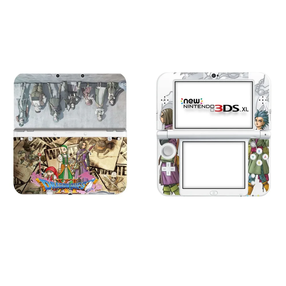 Dragon Quest Vinyl Cover Decal Skin Sticker for NEW 3DS XL Skins Stickers for NEW 3DS LL Vinyl Skin Sticker Protector