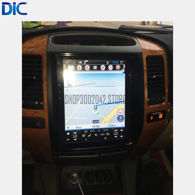DLC Android система навигации gps Автомобильный плеер видео 10,4 дюймов авто радио рулевое колесо bluetooth для lexus GX470 2004-2009