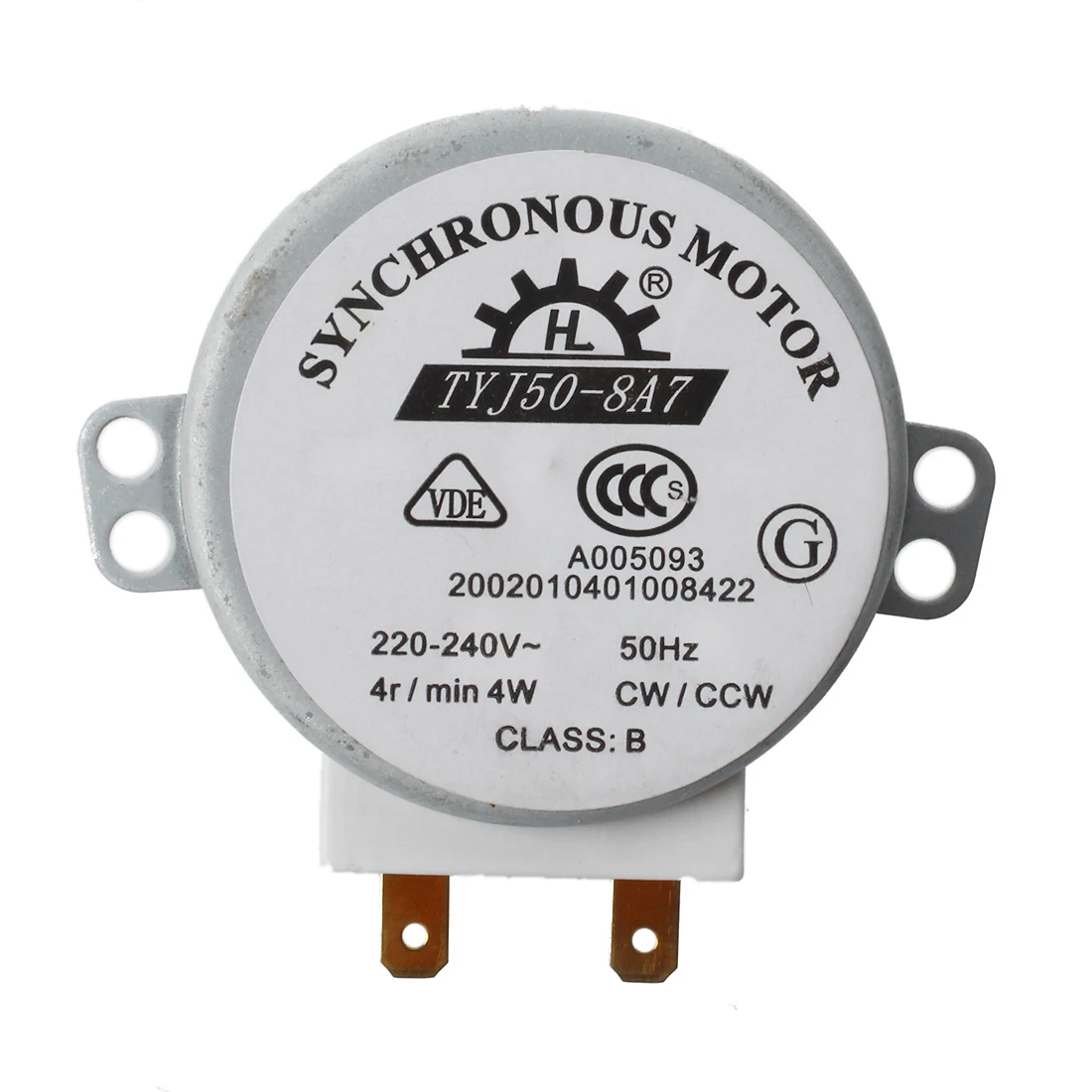 Micro synchronous motor for microwave oven AC 220 240V 4W 4RPMin DC
