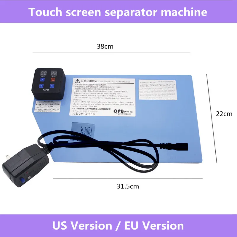  For ipad Tablet CPB LCD Screen Opening Tool Heating Separate Machine Mobile Phone Screen Separator 