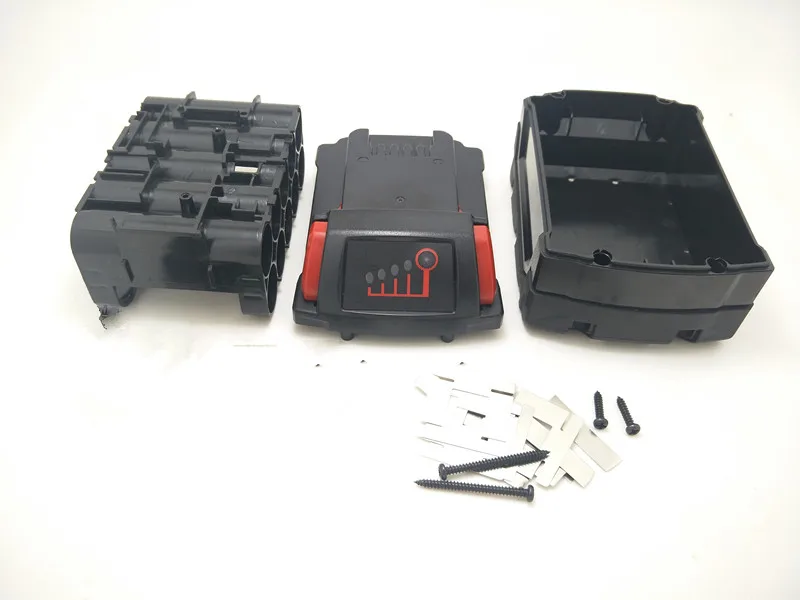 Литий-ионный аккумулятор пластиковый чехол M18 оболочка защита от зарядки печатная плата для Милуоки 18 в M18 48-11-1815 3Ah 4Ah 5Ah печатная плата - Цвет: only case