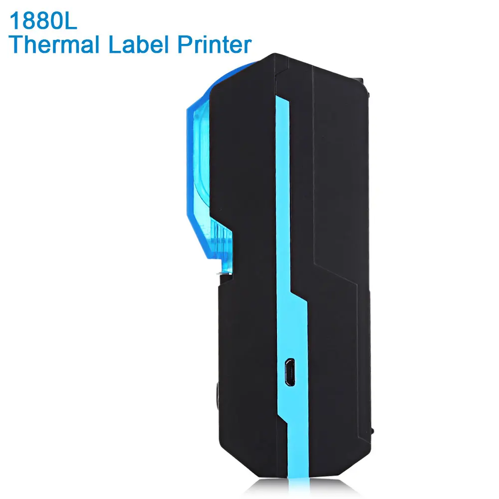 NETUM 1880 58 мм Bluetooth Термальный чековый принтер и 1880L термопринтер этикеток Mobie APP 2D QR