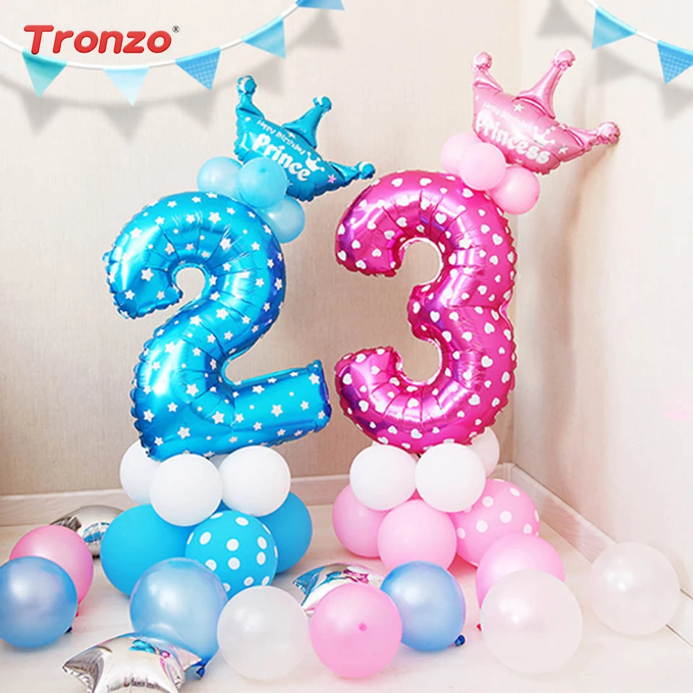 Tronzo воздушные шары для дня рождения|decoration blue|decorative decorativedecoration pink |