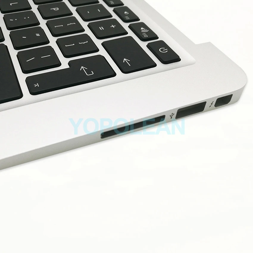 Британский Европейский верхний чехол с подставкой+ клавиатура+ Подсветка для MacBook Air 1" A1466 2013 лет