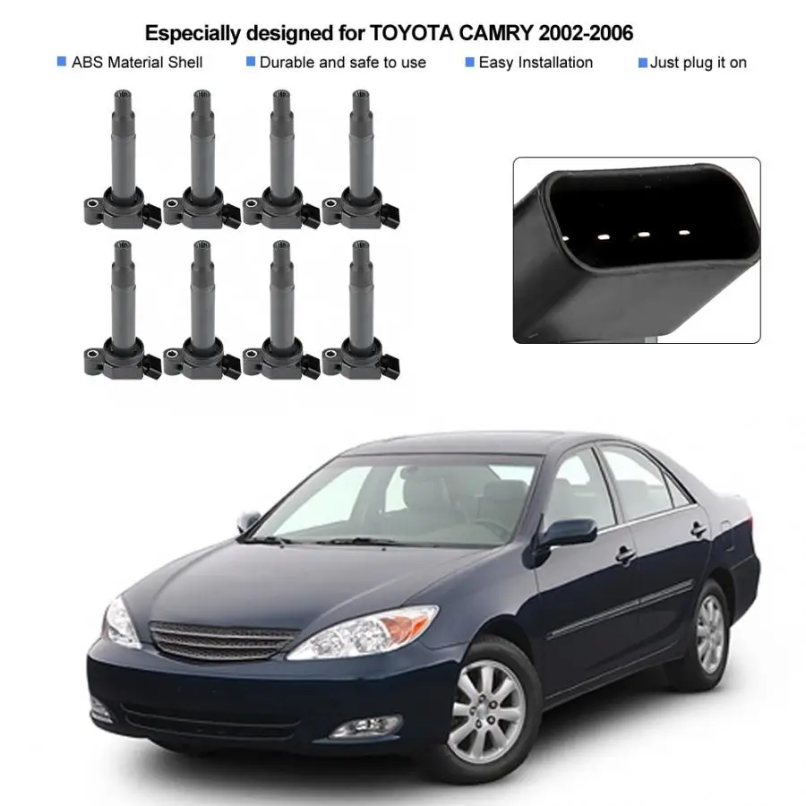 Модуль зажигания UF267 8 шт. Авто катушка зажигания двигателя для Chevrolet Toyota Avalon Camry LEXUS ES300 RX300 автомобильные аксессуары