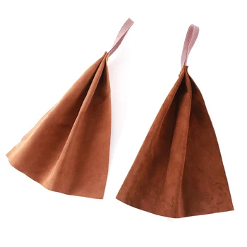 

Leather Puppy Dog Bite Rag Tug Toys with Handle for Puppy Police Dog Training Bite TB Sale