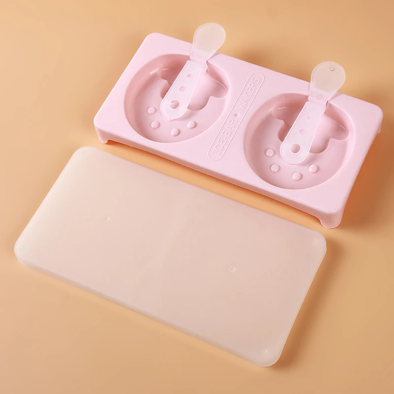 Новый креативный DIY самодельный клубничный сорбит льда формовочная коробка силикон Сделай Сам клубника льда коробка фруктовое мороженное
