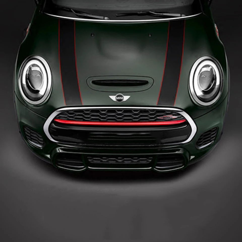 Motorkap striping rechts zwart MINI R52/R53 51147039690 Motorkap striping rechts zwart MINI R52/R53 51147039690