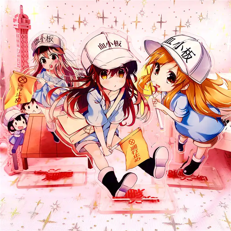 Download Hataraku Saibou Cells Anime Acrylic Figure Red Blood Cell Platelet Desktop Wallpaper Free Get Wallpaper Hataraku Saibou Cells Anime Acrylic Figure Red Blood Cell Platelet For iPhone