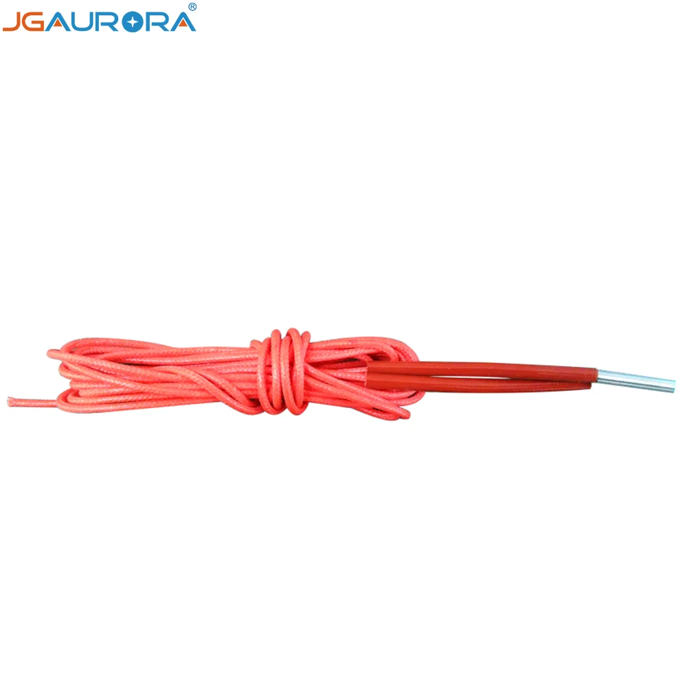 

JGAURORA Heating Tube Cartridge Heater For Extruder 3D Printer Accessories Heating Rod with Cable 6*20mm 12V/24V 30W