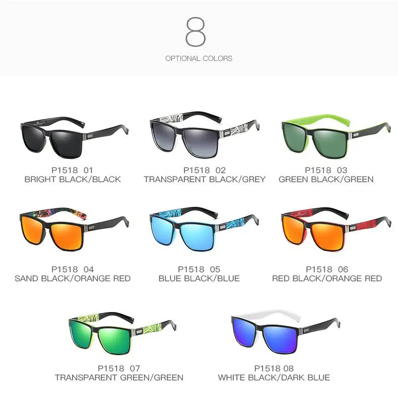 Hobbylan Мужские Модные поляризованные солнцезащитные очки для спорта на открытом воздухе вождения