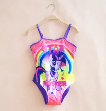 2016 My Little children swimwear for girls cute swimsuits for teens girls kids swim suit Pony Briefs Bottom, Juniors Girl size