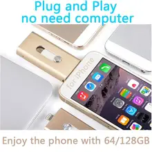 Для Iphone, подключи И Играй Молния OTG USB Flash Drive, Карты Памяти Usb 32 ГБ 64 ГБ 128 ГБ 512 ГБ Флэш-Диск На Ключ Pendrives