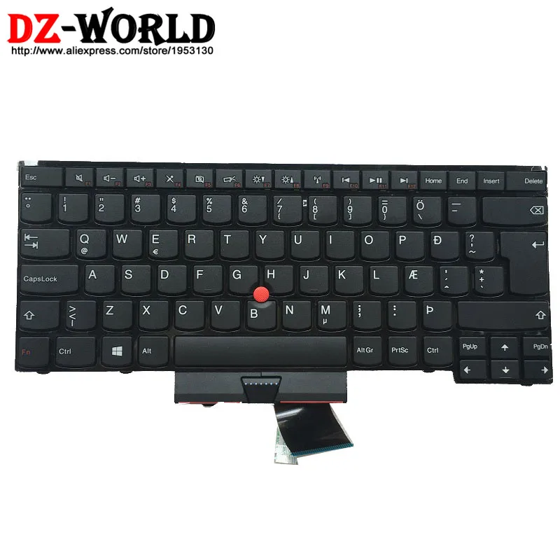 

New/Orig for Thinkpad S430 E330 E335 E430 E430C E435 E445 E530 E535 Icelandic Keyboard Teclado 04Y0243 0C01642 04W2693 04W2730