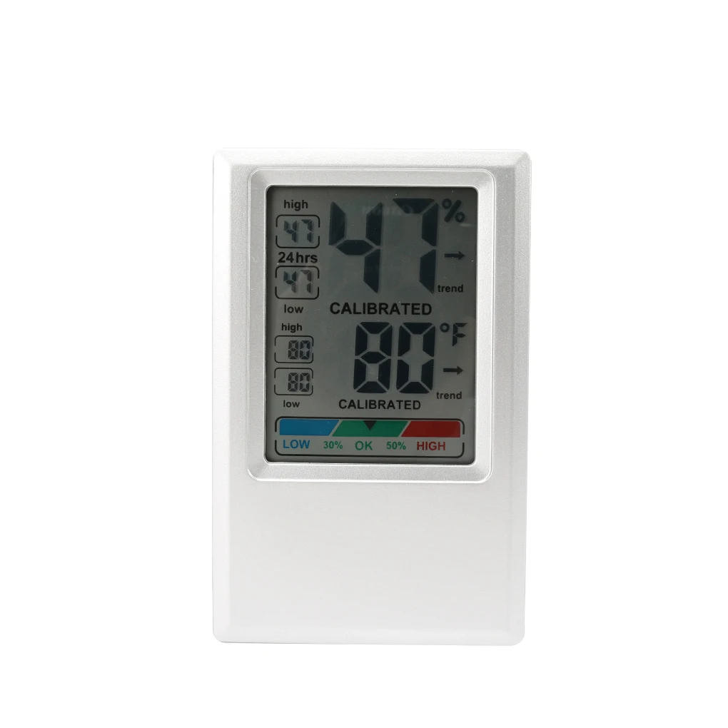 

CJ3308D LCD Weather Station Digital Thermometer Hygrometer MAX/MIN Electronic Temperature Humidity Meter 70*109.5*18mm