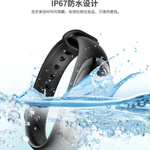 Новое поступление OLED дисплей глобальная версия Smartband Bluetooth 4,0 фитнес поддержка средства для отслеживания сердечного ритма Монитор артериального давления