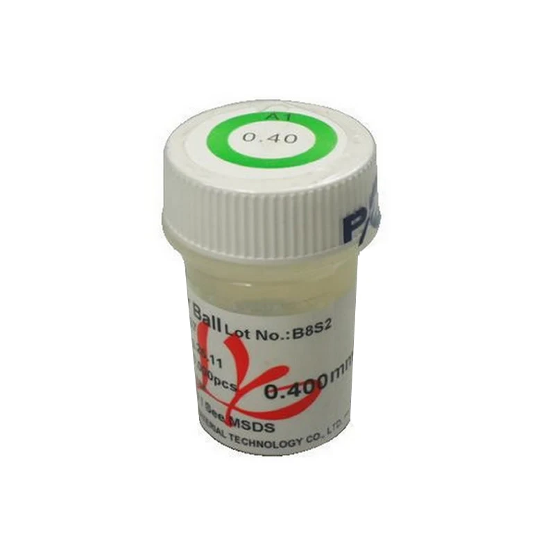 

2pcs bga PMTC 250k leaded solder balls 0.40mm for BGA rework reballing