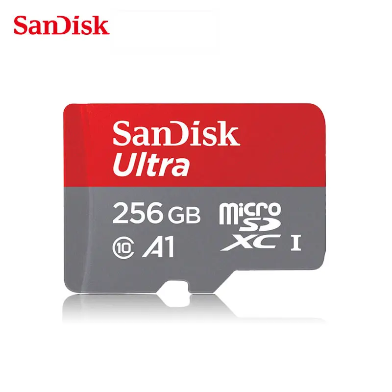 Original Sandisk Micro SD 16GB 32GB 64GB 128GB 200GB 256GB MicroSDHC SDXC UHS I Ultra C10 4