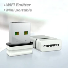 2 шт. Comfast adaptador Wi-Fi CF-WU810N рецептор wifi usb Wi-Fi адаптер wifi точка доступа RTL8188EU чипсет беспроводной wifi ключ