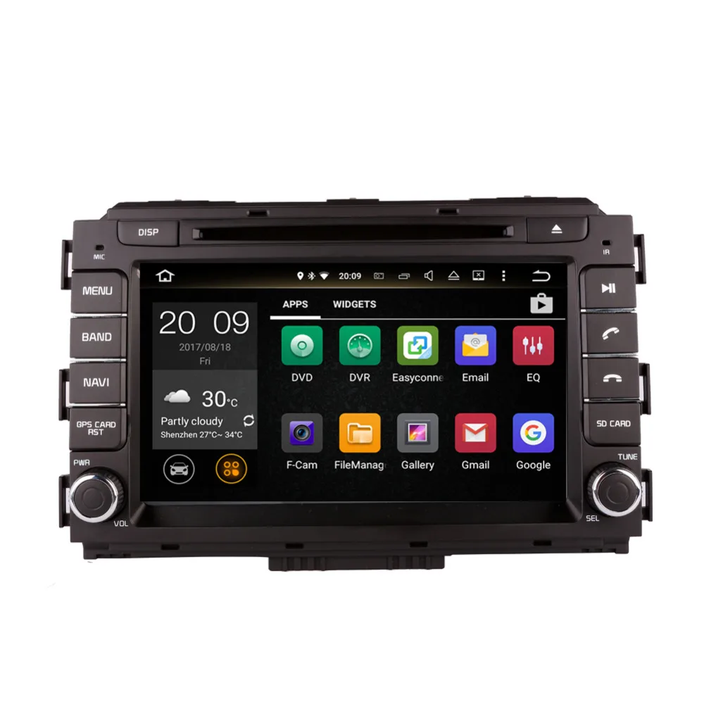 4 ГБ ОЗУ Android 8,0 Восьмиядерный автомобильный dvd-плеер навигация для Kia Carnival Sedona-Радио Стерео gps Мультимедиа wifi 4G LTE