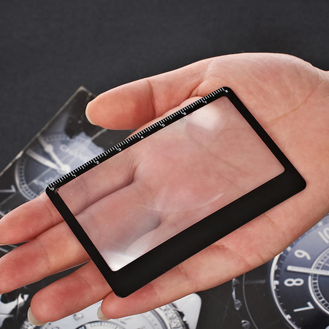 

3 X Magnifier Magnification Magnifying Fresnel LENS Credit Card Sharp