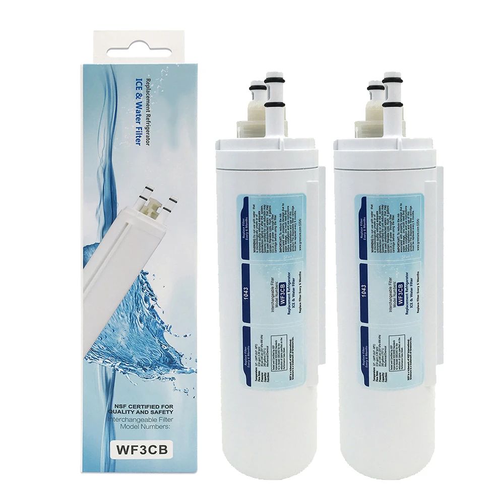 

NEW Brand Household GRE1043 Refrigerator Ice & Water Filter Advanced Carbon Replacement for Frigidaire WF3CB 2 Pcs/lot