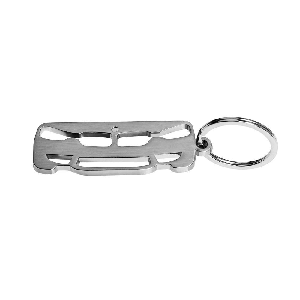 Серебро Цинк сплав металлический ключ для авто брелок для BMW 3 серии держатель ключа