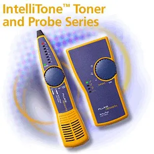 Комплект тестеров на тонер и зонд Fluke набор для проверки сетевого кабеля IntelliTone 200
