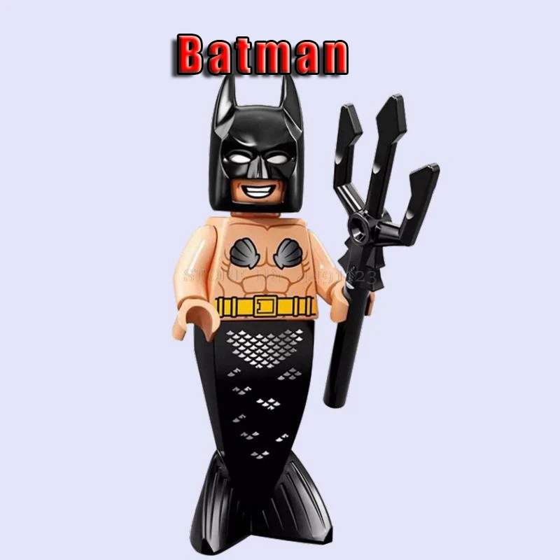 Блоки игрушки набор Batman Темный рыцарь Готэм-Сити Arkham рассвет юстиции Робин блок супермэна игрушка с принтами "Marvel", "Мстители", DC рисунок фильма 2
